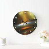 Colorful Abstract Clocks Grote Klok (Huis)