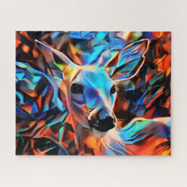 Colorful Abstract Deer Harde Moeilijke uitdaging Legpuzzel