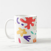 Colorful Abstract Design Mug Koffiemok (Links)