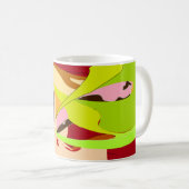 "Colorful Abstract Design Mug" Koffiemok (Voorkant rechts)