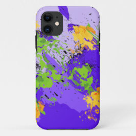 Colorful abstract energy wave Case-Mate iPhone case