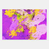 Colorful abstract energy wave inpakpapier vel (Voorkant 3)