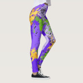 Colorful abstract energy wave leggings (Rechts)