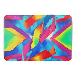Colorful Abstract Expressionisme Art Badmat