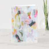 Colorful Abstract Expressionisme Art Notitiekaartje (Voorkant)