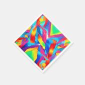 Colorful Abstract Expressionisme Art Servet (Hoek)