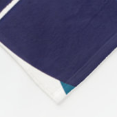 Colorful Abstract Fleece Blanket (Hoek)