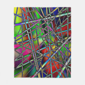 Colorful Abstract Fleece Blanket Deken (Voorkant)