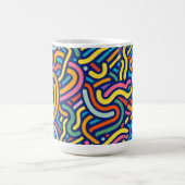 Colorful Abstract Flow Mug Koffiemok (Center)