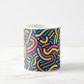 Colorful Abstract Flow Mug Koffiemok (Center)