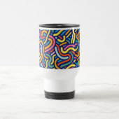 Colorful Abstract Flow Mug Reisbeker (Center)