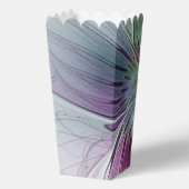 Colorful Abstract Flower Modern Floral Fractal Art Bedankdoosjes (Achterkant)