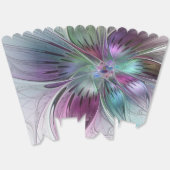 Colorful Abstract Flower Modern Floral Fractal Art Bedankdoosjes (Ongevouwen)