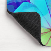 Colorful Abstract Flowers Art Muismat (Hoek)