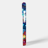 Colorful Abstract  Flowers Collage Case-Mate iPhone Case (Achterkant / Links)