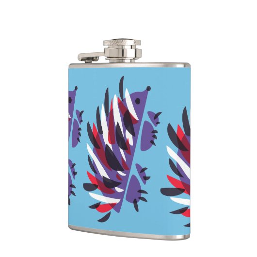 Colorful Abstract Geometric Cute Hedg Heupfles (Links)