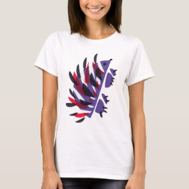 Colorful Abstract Geometric Cute Hedg T-shirt