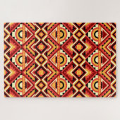 Colorful Abstract Geometric Kaleidoscope Pattern Legpuzzel (Horizontaal)
