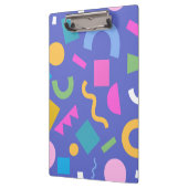 Colorful Abstract Geometric Memphis Style Pattern Klembord (Links)