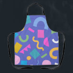 Colorful Abstract Geometric Memphis Style Pattern Schort<br><div class="desc">Colorful abstract geometric pattern featuring bright shapes including circles, arches, rectangles, triangles, and squiggles on a bold background. Modern playful design inspired by retro Memphis style with vibrant gradients and fun scattered elements, perfect for prints, textiles, backgrounds, and creative projects.</div>