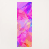 Colorful Abstract Geometric Shapes Prism Pattern Yogamat (Voorkant)