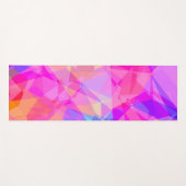 Colorful Abstract Geometric Shapes Prism Pattern Yogamat (Voorkant (horizontaal))