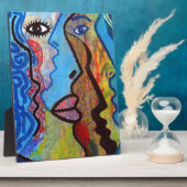 Colorful Abstract Graffiti Fotoplaat (Zijkant)