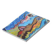 Colorful Abstract Graffiti Notitieblok (Linkerzijde)