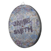 Colorful Abstract Graffiti Wall Street Art Dartbord (Voorkant Rechts)