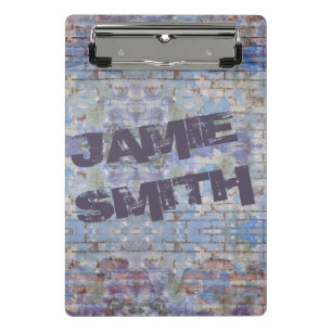 Colorful Abstract Graffiti Wall Street Art Mini Klembord