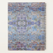 Colorful Abstract Graffiti Wall Street Art Planner (Achterkant)