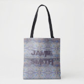 Colorful Abstract Graffiti Wall Street Art Tote Bag (Voorkant)