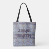Colorful Abstract Graffiti Wall Street Art Tote Bag (Achterkant)