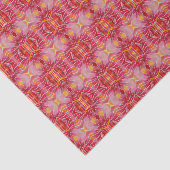 Colorful Abstract Kaleidoscope Patroon Tissuepapier (Detail)