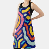 Colorful Abstract Lines  Schort (Insitu)