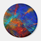 Colorful Abstract Magnet (Voorkant)