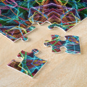 Colorful Abstract Mandala Legpuzzel (Zijkant)