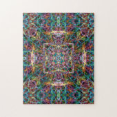 Colorful Abstract Mandala Legpuzzel (Verticaal)