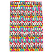 Colorful Abstract Modern Illustratie Medium Cadeauzakje (Voorkant)