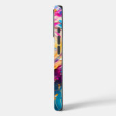 Colorful Abstract Modern Love Heart Case-Mate iPhone Case (Achterkant / Links)