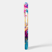 Colorful Abstract Modern Love Heart Case-Mate iPhone Case (Achterkant / Links)