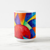 Colorful abstract Mug Koffiemok (Center)