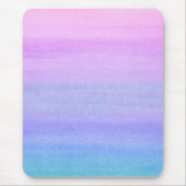 Colorful Abstract Ombre Waterverf Patroon Muismat (Voorkant)