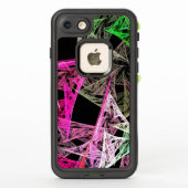 Colorful Abstract Origami Patroon (Achterkant)