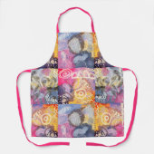 Colorful Abstract Patchwork Squares Patroon Schort (Voorkant)