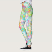 Colorful Abstract Patroon Leggings (Links)