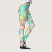 Colorful Abstract Patroon Leggings (Rechts)