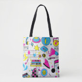 Colorful Abstract Pattern Canvas tas (Voorkant)