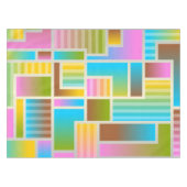 COLORFUL ABSTRACT PATTERN TAFELKLEED (Voorkant (Horizontaal))