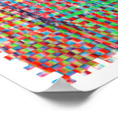 colorful abstract Poster (Hoek)
